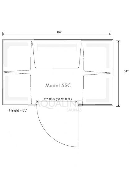 Scandia Hybrid Steam Room 5SC