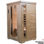 SaunaMed 2 Person Classic Hemlock FAR Infrared Sauna EMR Neutral™