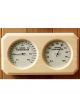 Harvia Deluxe Pine Encased Thermometer Hygrometer