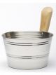 Harvia Stainless Steel Bucket (1 gal.)