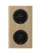 Harvia Deluxe Alder Encased Thermometer/Hygrometer 