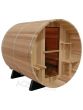 Greenbrier Valley Greenbrier Valley 6 Person Canopy Cedar Barrel Sauna